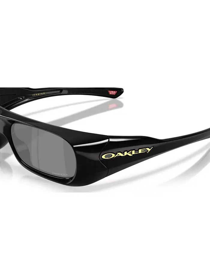 Унисекс прямоугольные солнцезащитные очки, Permian OO9520 Oakley — изображение 7 из 8, черный