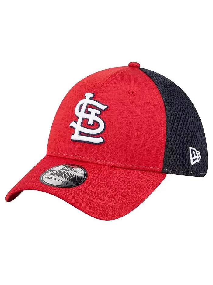 Мужская красная кепка St. Louis Cardinals Neo 39THIRTY Flex New Era — изображение 1 из 4, красный