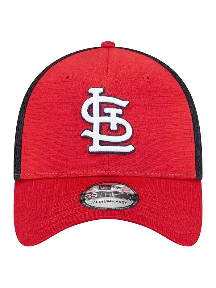 Мужская красная кепка St. Louis Cardinals Neo 39THIRTY Flex New Era — изображение 2 из 4, красный