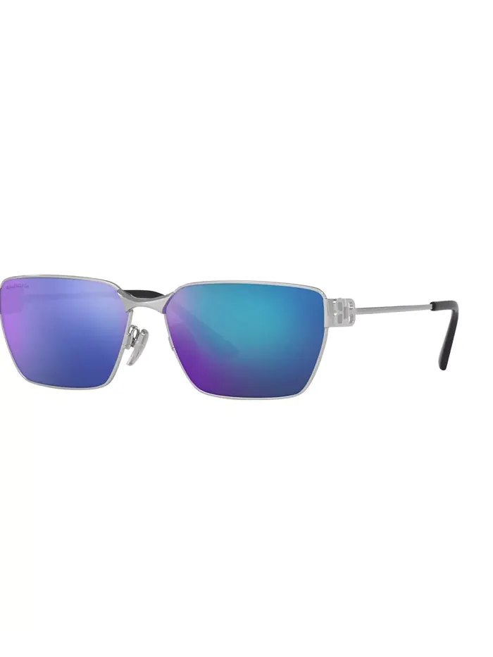 Unisex Standard Sunglasses, BB0374SK 6E000361 Balenciaga — серебристый