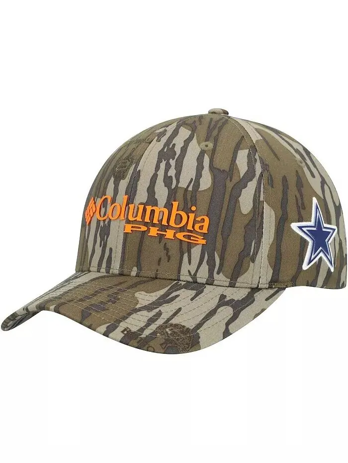 Мужская камуфляжная шляпа Dallas Cowboys PHG Flex Hat Columbia — изображение 1 из 4
