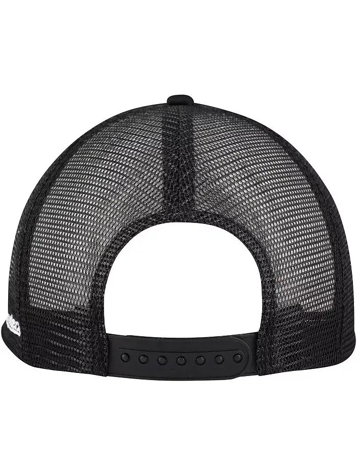 Мужская и женская черная кепка The Godfather Genco Pura Co Trucker Snapback Contenders Clothing — изображение 4 из 4, черный