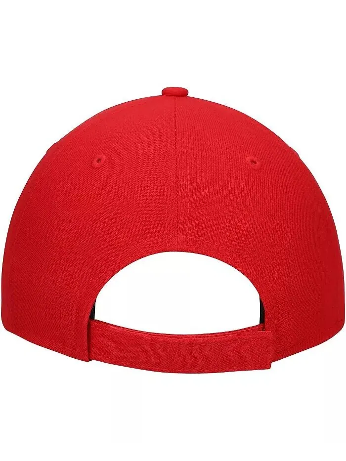 Мужская регулируемая шапка Red Houston Cougars Team 9FORTY New Era — изображение 3 из 4, красный