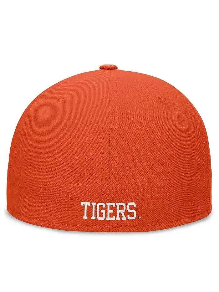 Мужская оранжевая приталенная шляпа Clemson Tigers Legacy True Fit Nike — изображение 4 из 4, оранжевый