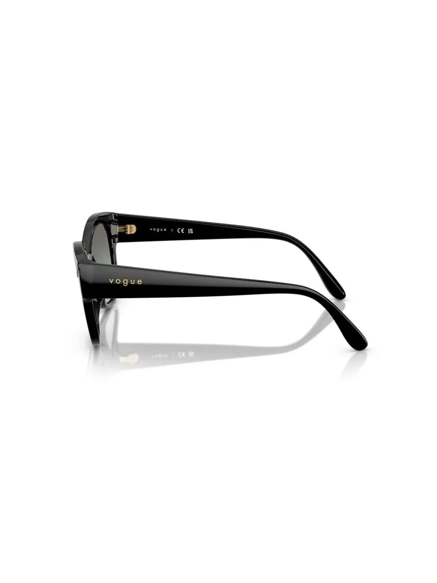 Женские солнцезащитные очки «Бабочка», VO5638SU Vogue Eyewear — изображение 3 из 7, черный