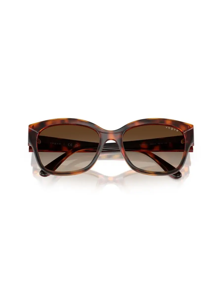 Женские солнцезащитные очки «Бабочка», VO5638SU Vogue Eyewear, темно-havana — изображение 6 из 7, коричневый