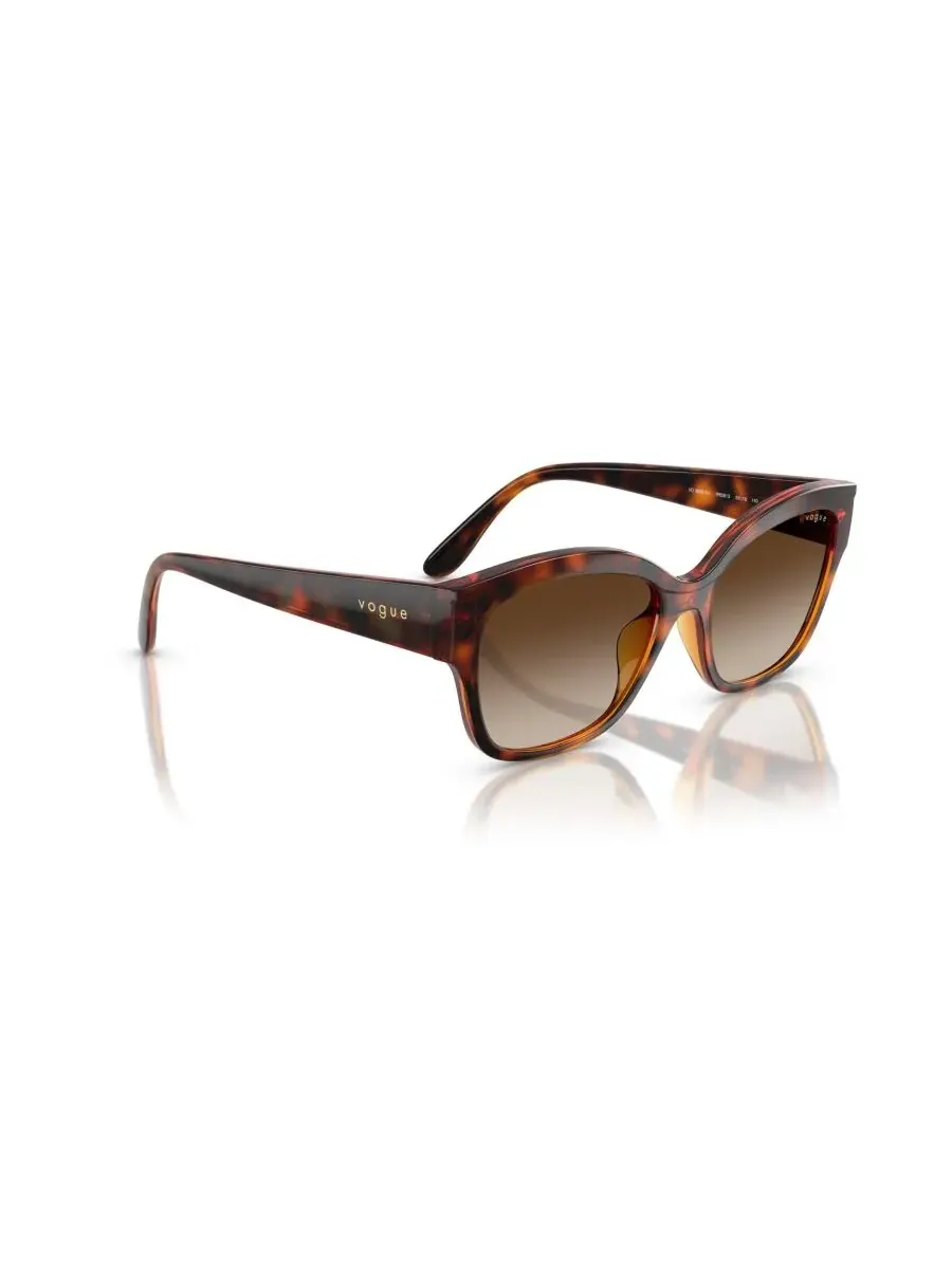 Женские солнцезащитные очки «Бабочка», VO5638SU Vogue Eyewear, темно-havana — изображение 7 из 7, коричневый