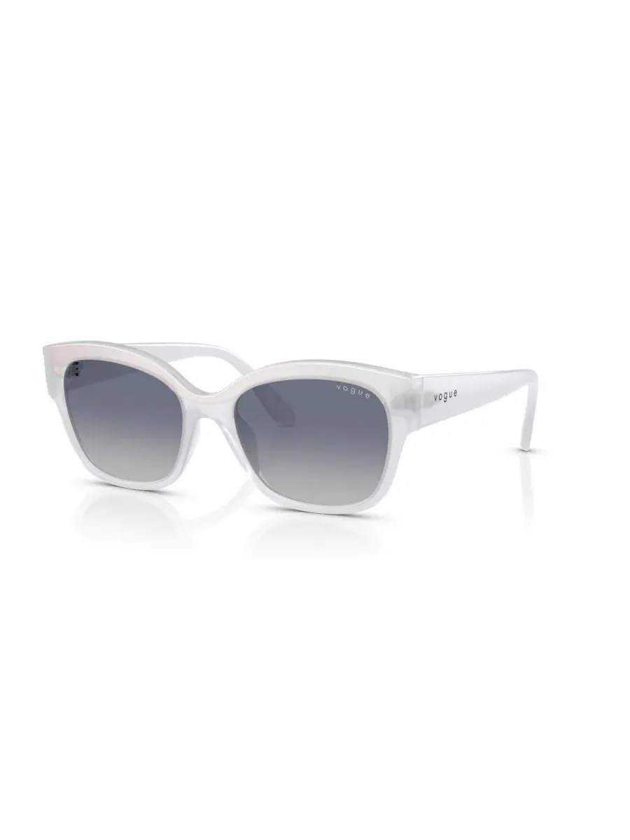 Женские солнцезащитные очки «Бабочка», VO5638SU Vogue Eyewear, top белый, opal milk