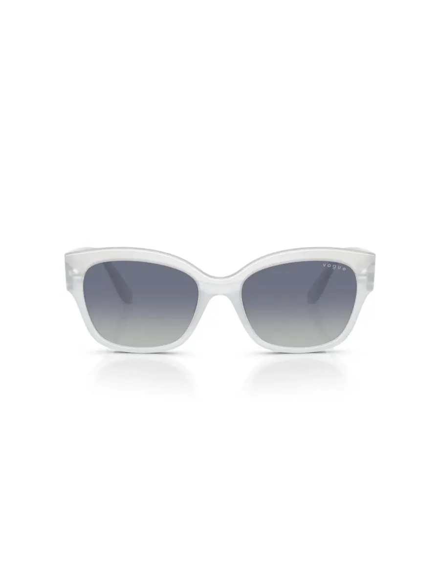 Женские солнцезащитные очки «Бабочка», VO5638SU Vogue Eyewear, top белый, opal milk — изображение 2 из 7