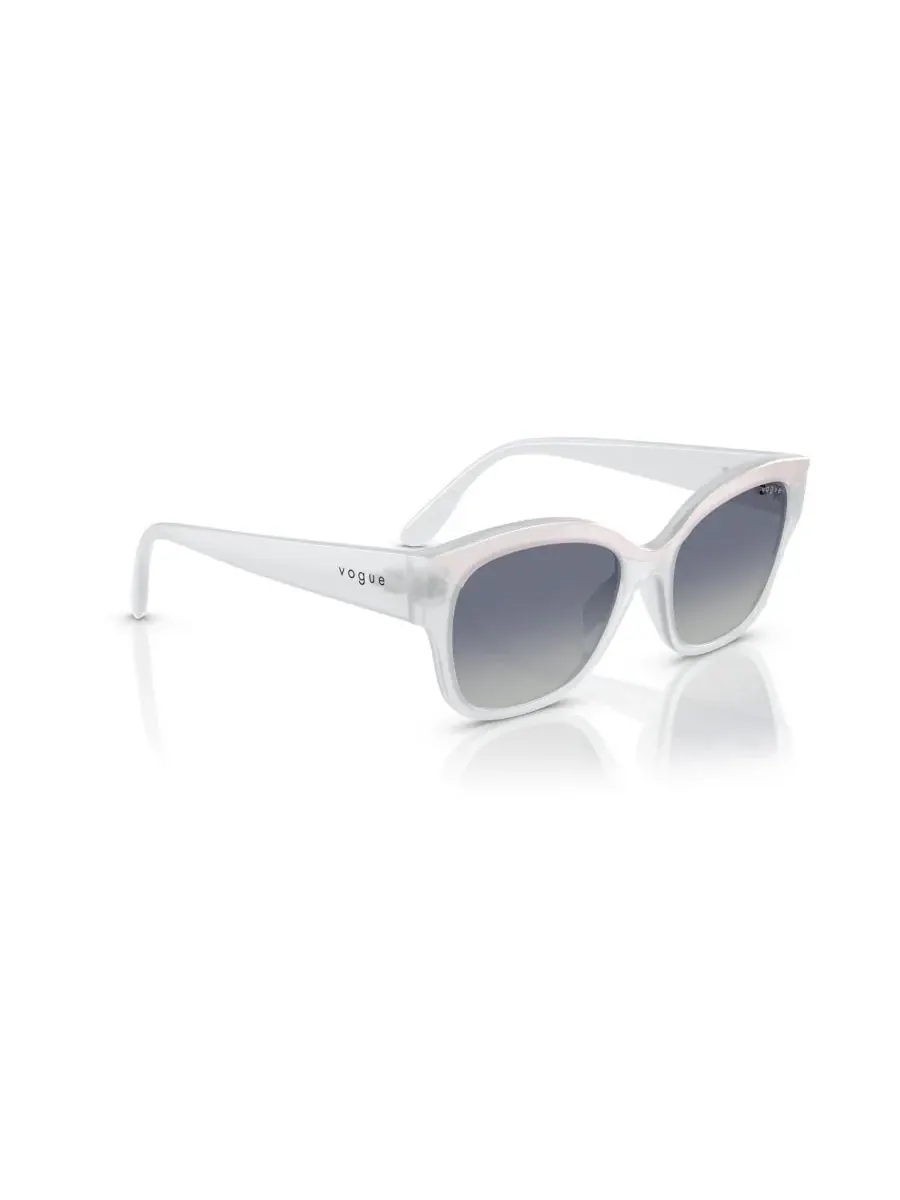 Женские солнцезащитные очки «Бабочка», VO5638SU Vogue Eyewear, top белый, opal milk — изображение 7 из 7