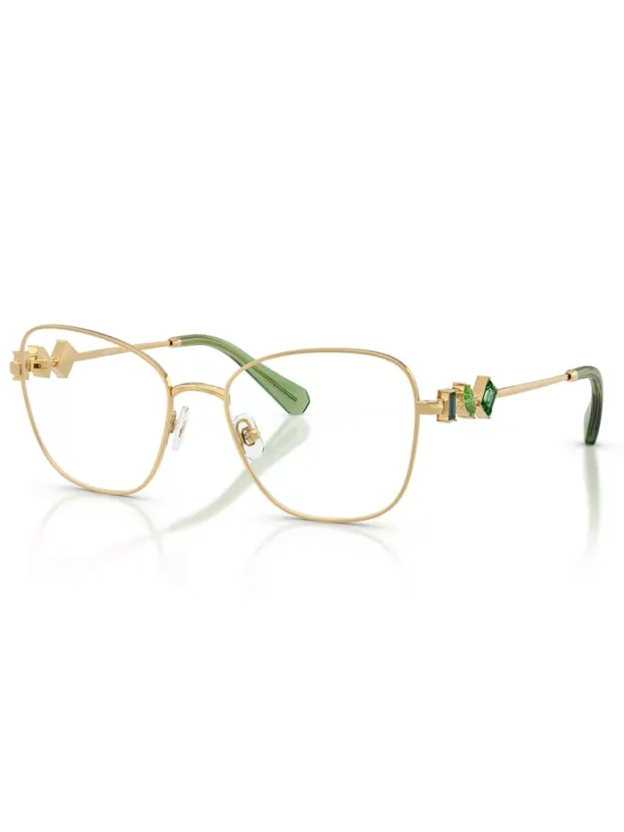 Женские очки Irregular, SK1025 Swarovski — изображение 1 из 6, золотистый зеленый