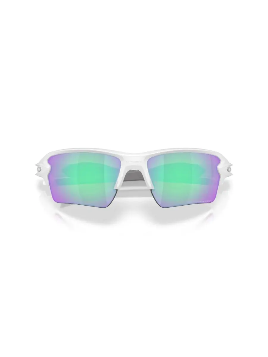 Oakley Мужские солнцезащитные очки Flak 2.0 из коллекции Green, OO9188 — изображение 4 из 9, белый