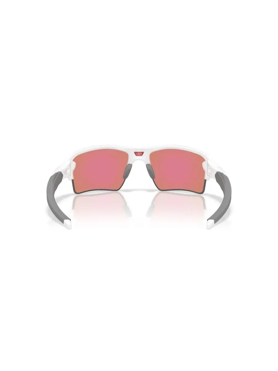 Oakley Мужские солнцезащитные очки Flak 2.0 из коллекции Green, OO9188 — изображение 5 из 9, белый