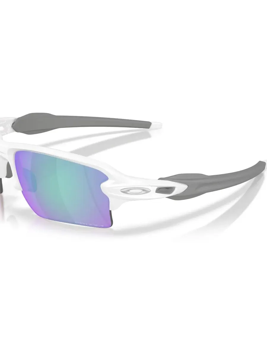 Oakley Мужские солнцезащитные очки Flak 2.0 из коллекции Green, OO9188 — изображение 7 из 9, белый