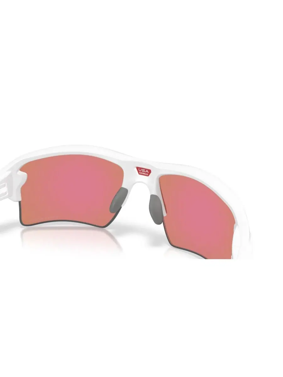 Oakley Мужские солнцезащитные очки Flak 2.0 из коллекции Green, OO9188 — изображение 8 из 9, белый