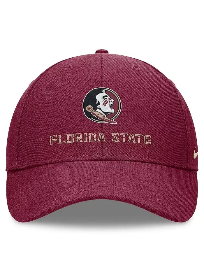 Мужская шляпа Garnet Florida State Seminoles Primetime Adjustable Nike — изображение 3 из 4