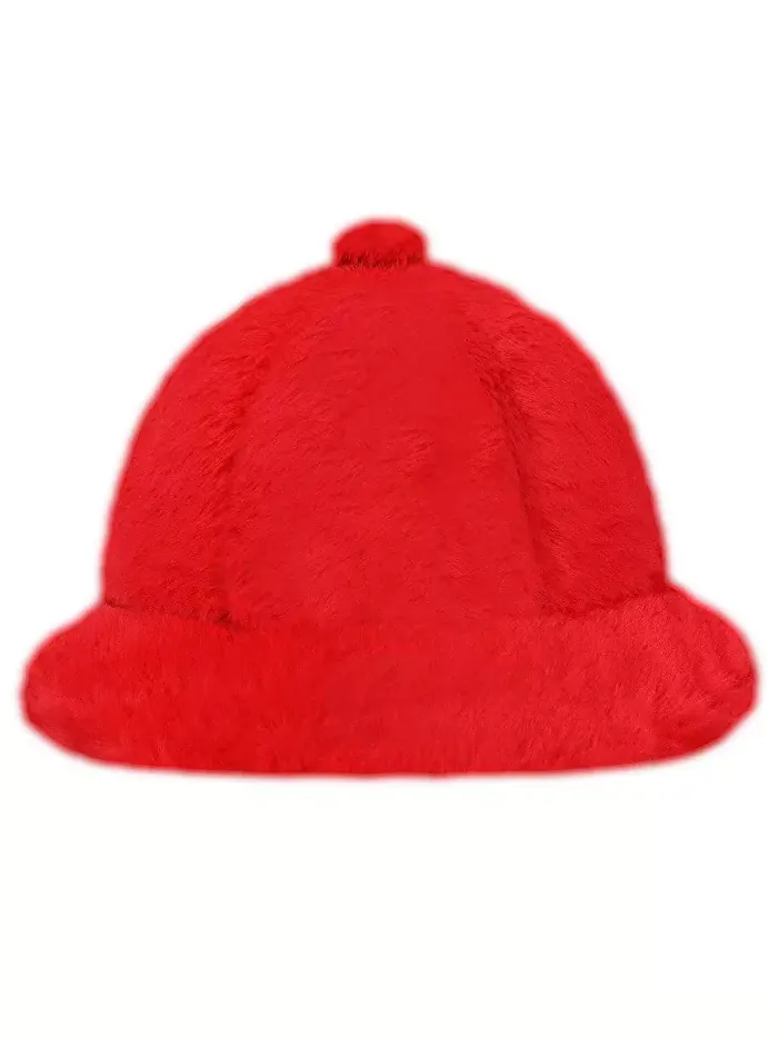 Мужская повседневная панама из искусственного меха Kangol — изображение 2 из 3, красный