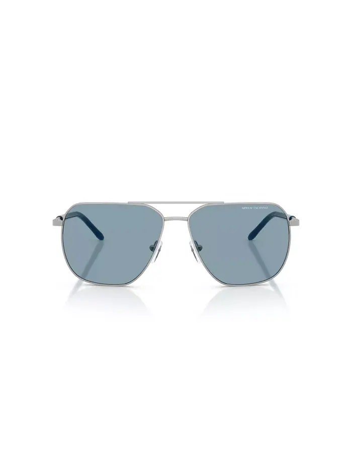 Мужские солнцезащитные очки AX2057S Armani Exchange — изображение 12 из 20, черный