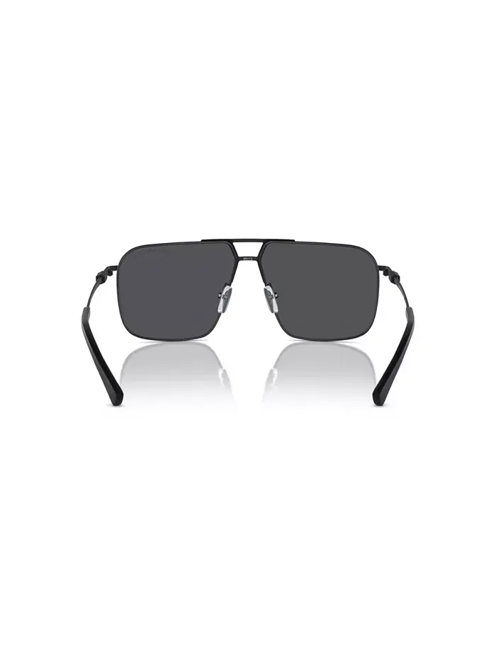 Мужские солнцезащитные очки AX2057S Armani Exchange — изображение 3 из 20, черный