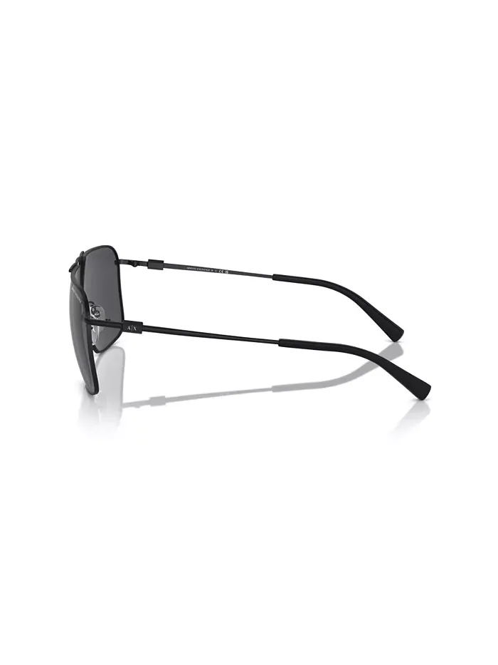 Мужские солнцезащитные очки AX2057S Armani Exchange — изображение 5 из 20, черный