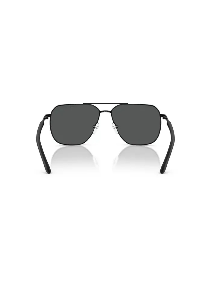 Мужские солнцезащитные очки AX2057S Armani Exchange — изображение 13 из 19, серебряный