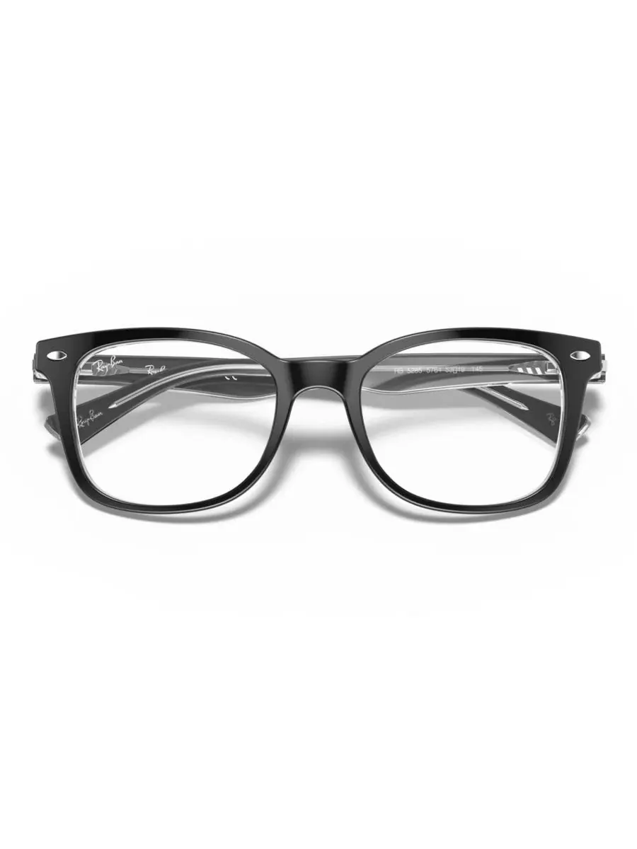 Женские квадратные очки RX5285 Ray-Ban — изображение 8 из 13, коричневый