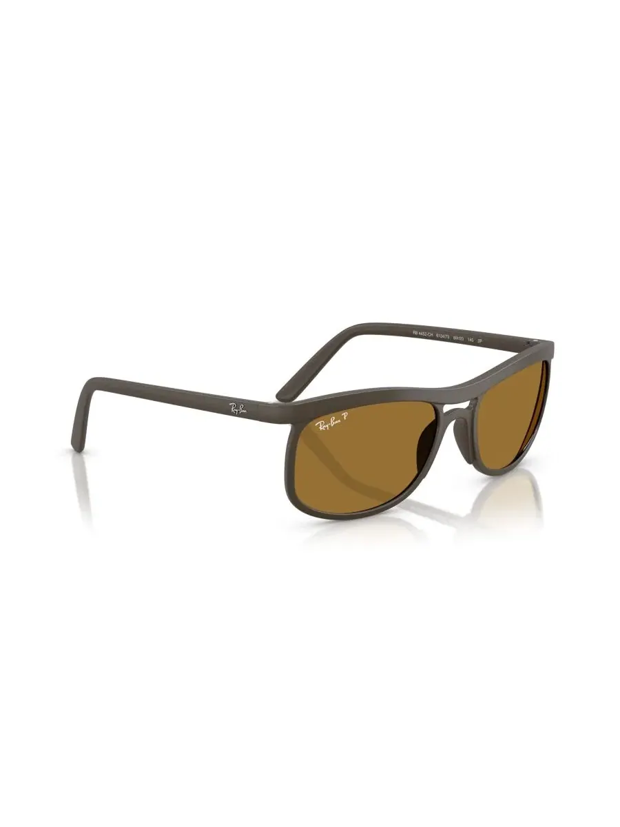 Солнцезащитные очки Ray-Ban RB4452CH Lite Force — изображение 6 из 6, песочный коричневый