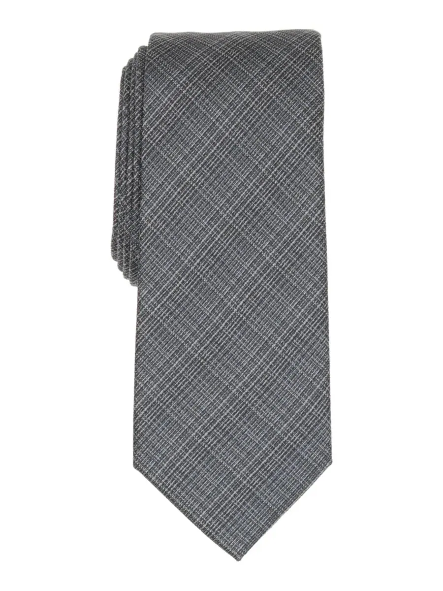Мужской галстук Bennett Slim Tie Alfani — изображение 1 из 3, серый