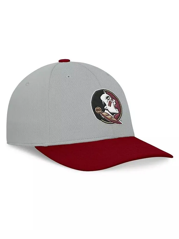 Мужская серо-гранатовая шляпа Florida State Seminoles Mick Flex Top of the World — изображение 4 из 4