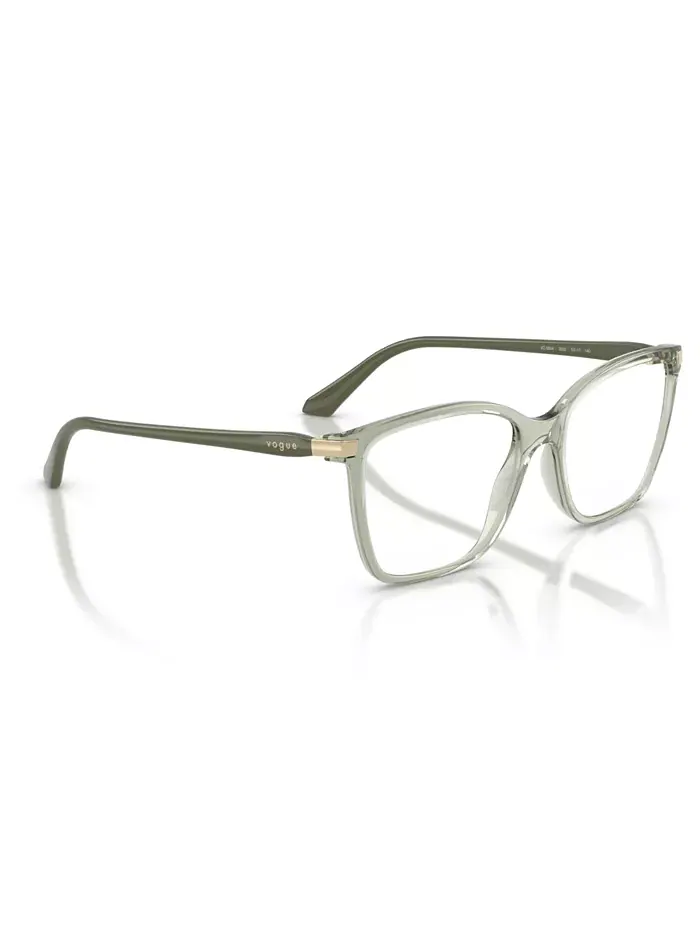 Женские квадратные очки, VO5654 Vogue Eyewear — изображение 6 из 7, прозрачный зеленый
