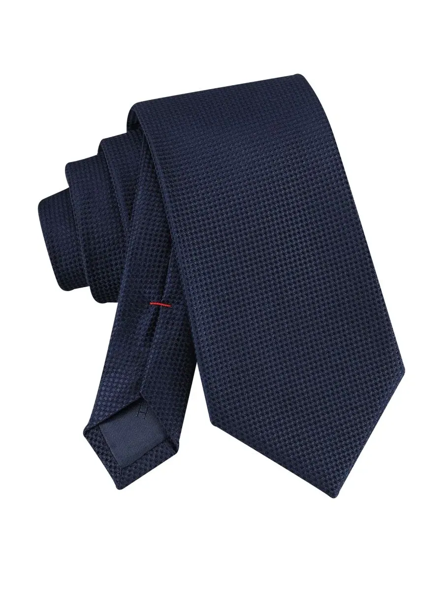Мужской галстук Stella Solid Tommy Hilfiger — изображение 2 из 10, темно-синий