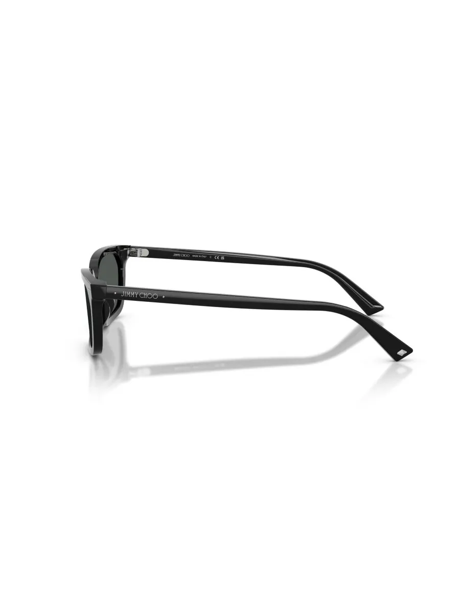 Женские прямоугольные солнцезащитные очки, JC5050U Jimmy Choo — изображение 6 из 8, коричневый