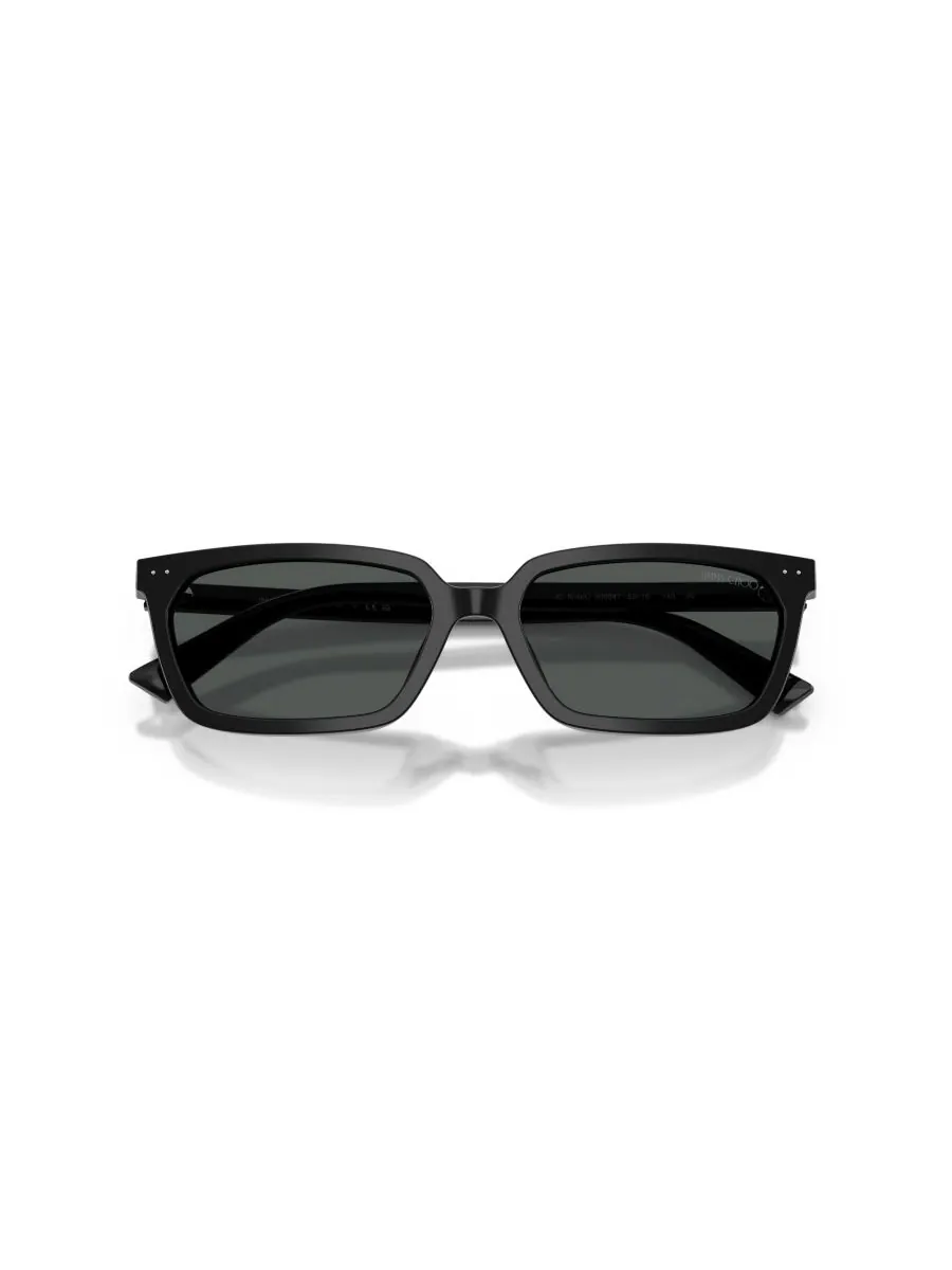 Женские прямоугольные солнцезащитные очки, JC5050U Jimmy Choo — изображение 8 из 8, коричневый