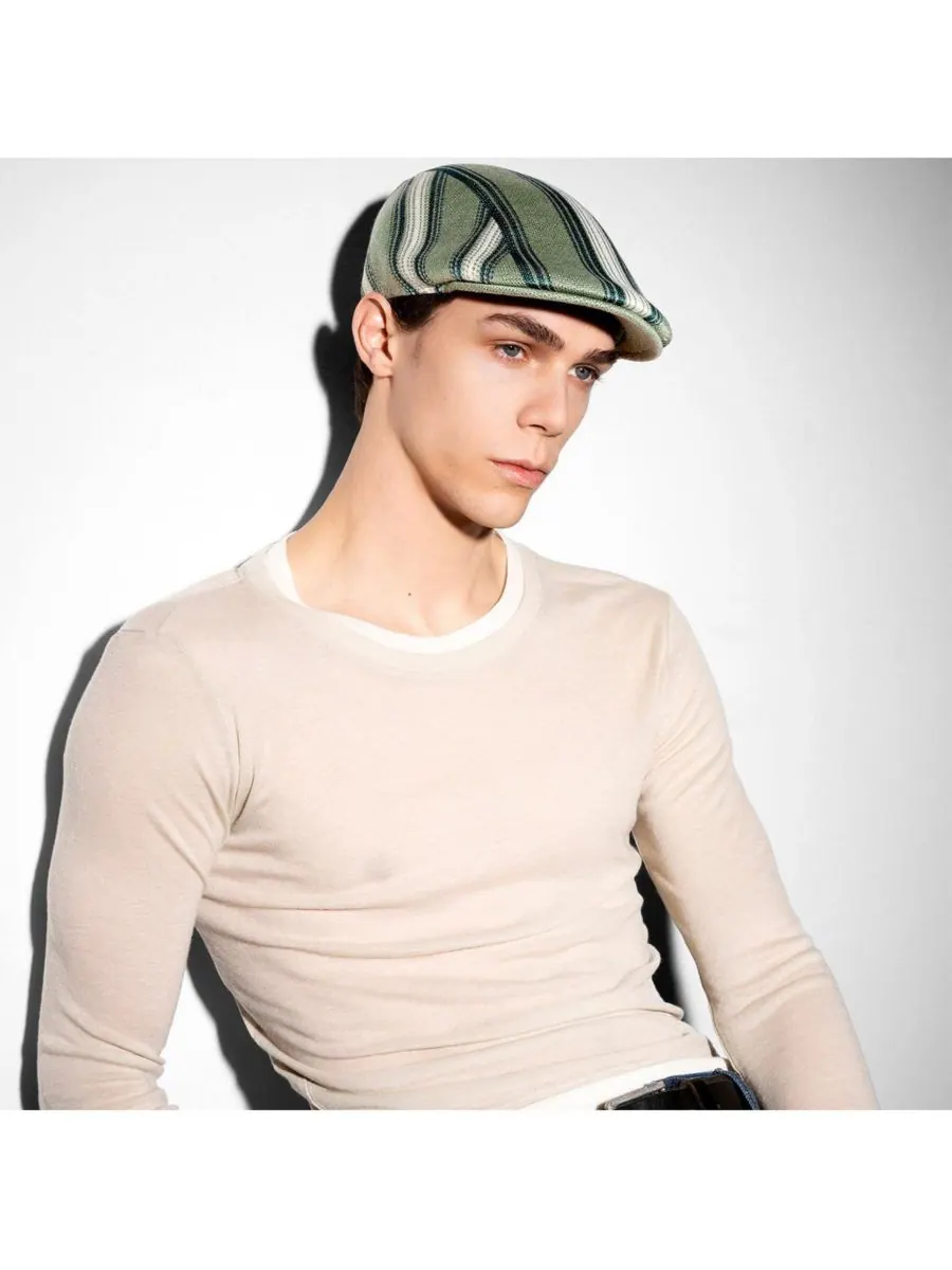 Кепка Nostalgia Stripe 507 Kangol — изображение 2 из 3, индиго