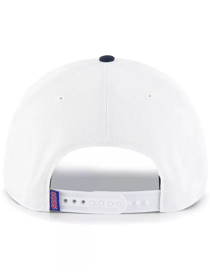 Мужская белая бейсболка с надписью «Chicago Cubs Flag Script Hitch» '47 Brand — изображение 2 из 3
