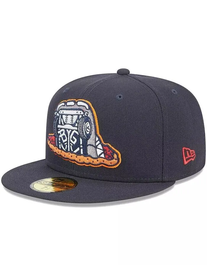 Мужская темно-синяя шляпа Bowling Green Hot Rods Theme Nights Bowling Green Sinkholes 59FIFTY