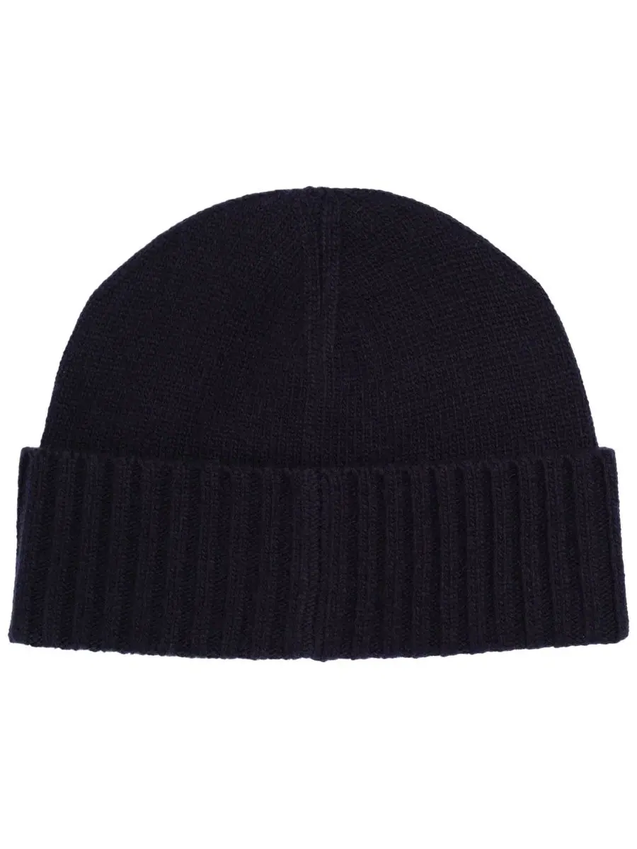 Шапка с флагом и вышивкой RL Flag Beanie Polo Ralph Lauren — изображение 2 из 3, темно-синий