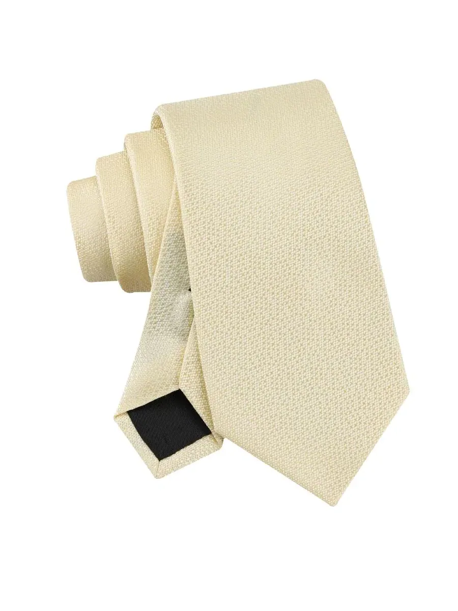 Мужской галстук Hart Unsolid Solid Textured Weave Classic Calvin Klein — изображение 4 из 5, желтый