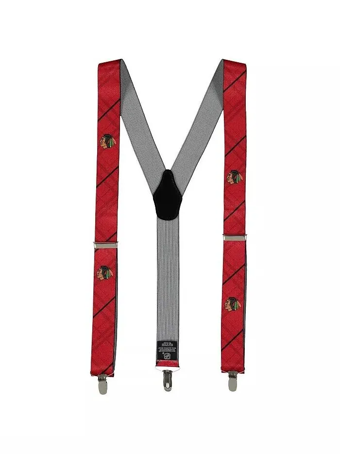 Мужские красные подтяжки Chicago Blackhawks Eagles Wings — изображение 1 из 1, красный