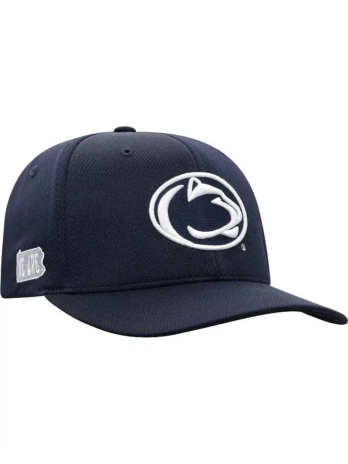 Мужская темно-синяя кепка Penn State Nittany Lions Reflex Logo Flex Top of the World — изображение 3 из 4