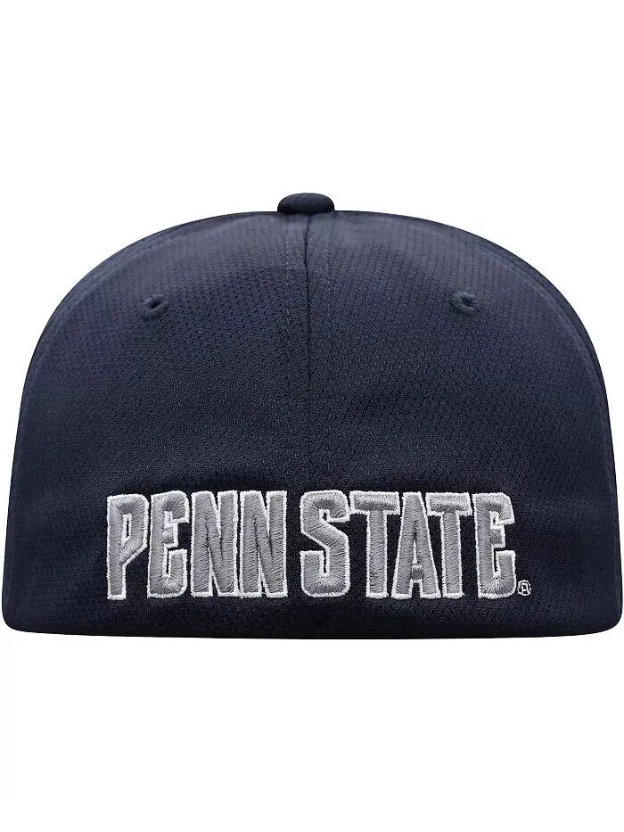 Мужская темно-синяя шляпа с логотипом Penn State Nittany Lions Reflex Flex Top Of The World — изображение 4 из 4, темно-синий