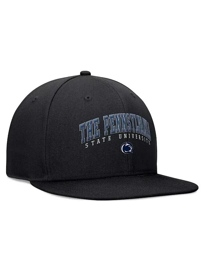 Мужская черная кепка Penn State Nittany Lions Bullpen Snapback Top Of The World — изображение 3 из 4, черный