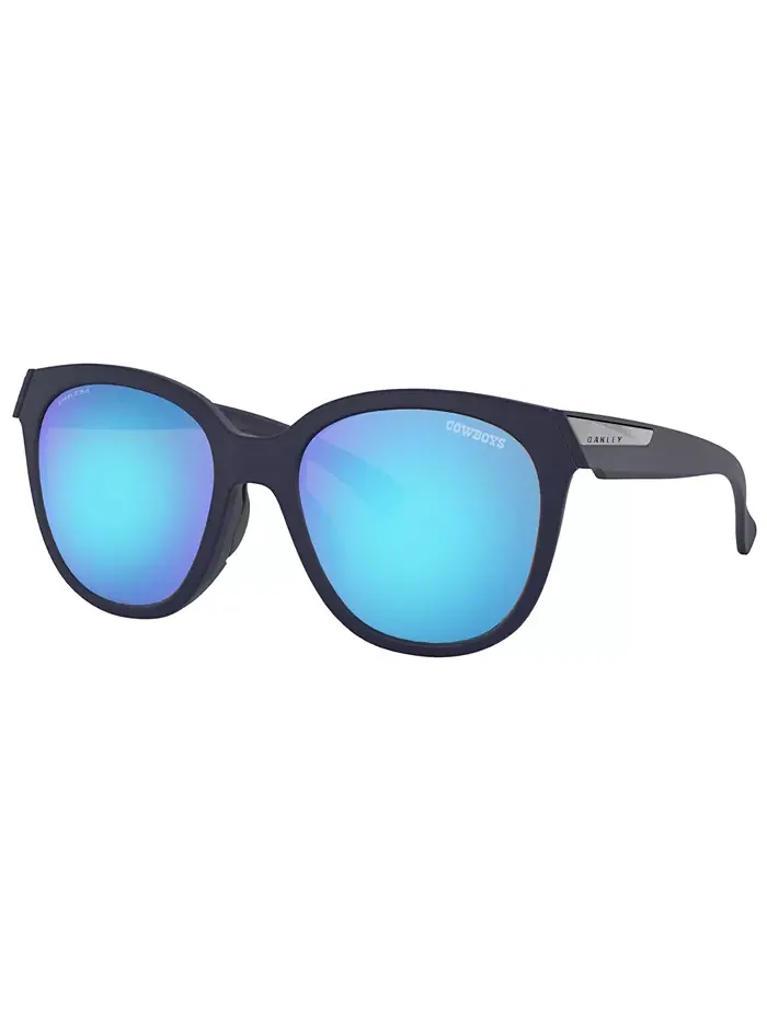 Солнцезащитные очки женские из коллекции NFL, Dallas Cowboys Low Key OO9433 Oakley — синий