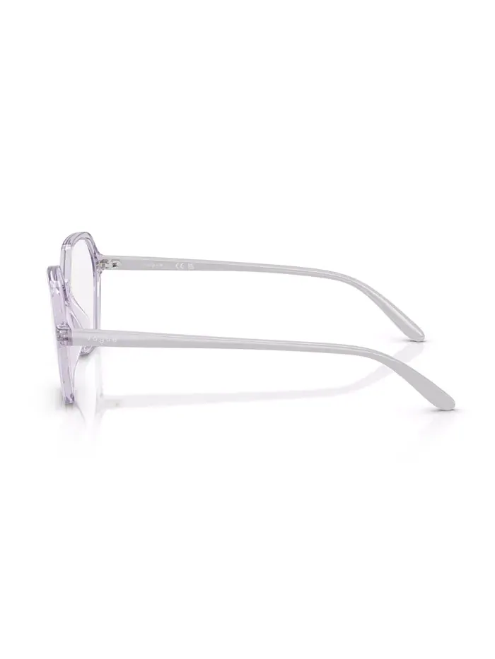 Женские очки Irregular, VO5622 Vogue Eyewear — изображение 4 из 7, прозрачный фиолетовый