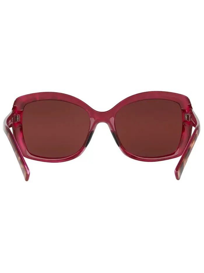 Женские поляризационные солнцезащитные очки Orchid Maui Jim — изображение 5 из 6, белый/розовый