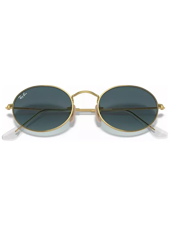 Солнцезащитные очки, RB3547 51 Ray-Ban — изображение 6 из 6, золотистый/синий серый