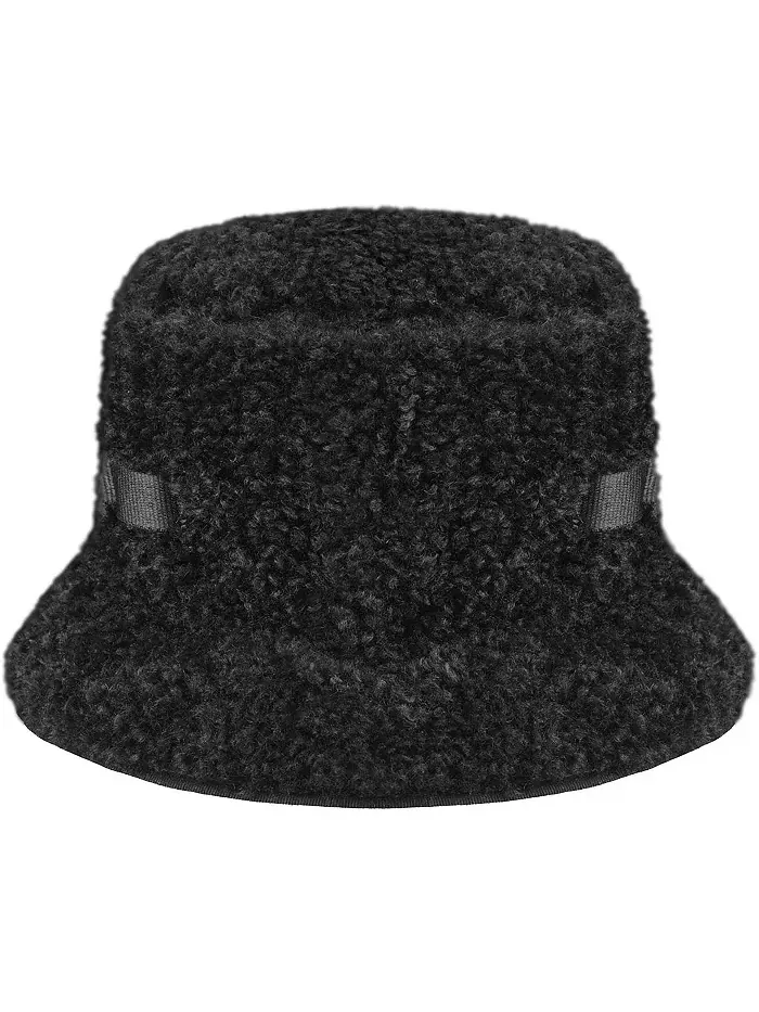 Мужская вельветовая утилитарная бейсболка с искусственным мехом Kangol — изображение 2 из 2, черный