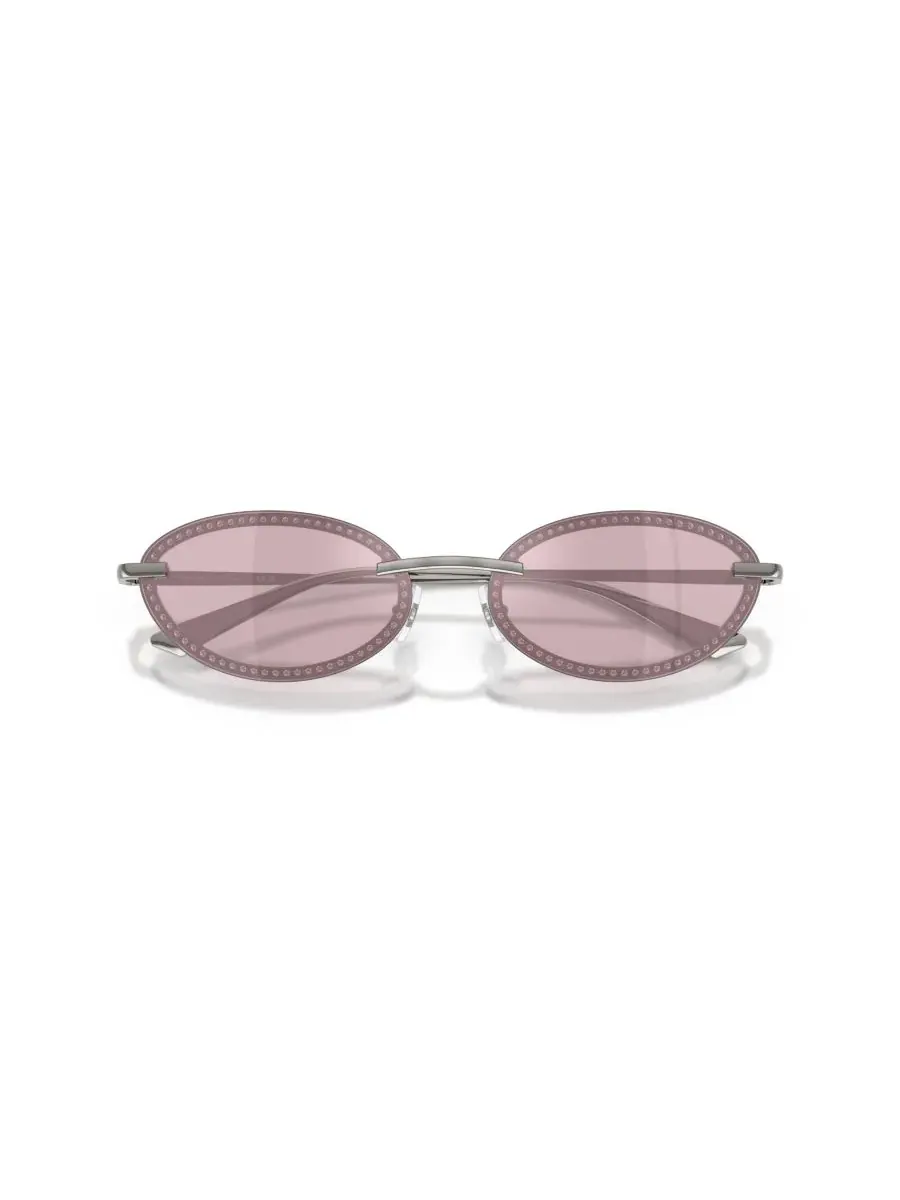 Женские овальные солнцезащитные очки, JC4020B Jimmy Choo — изображение 6 из 6, серый