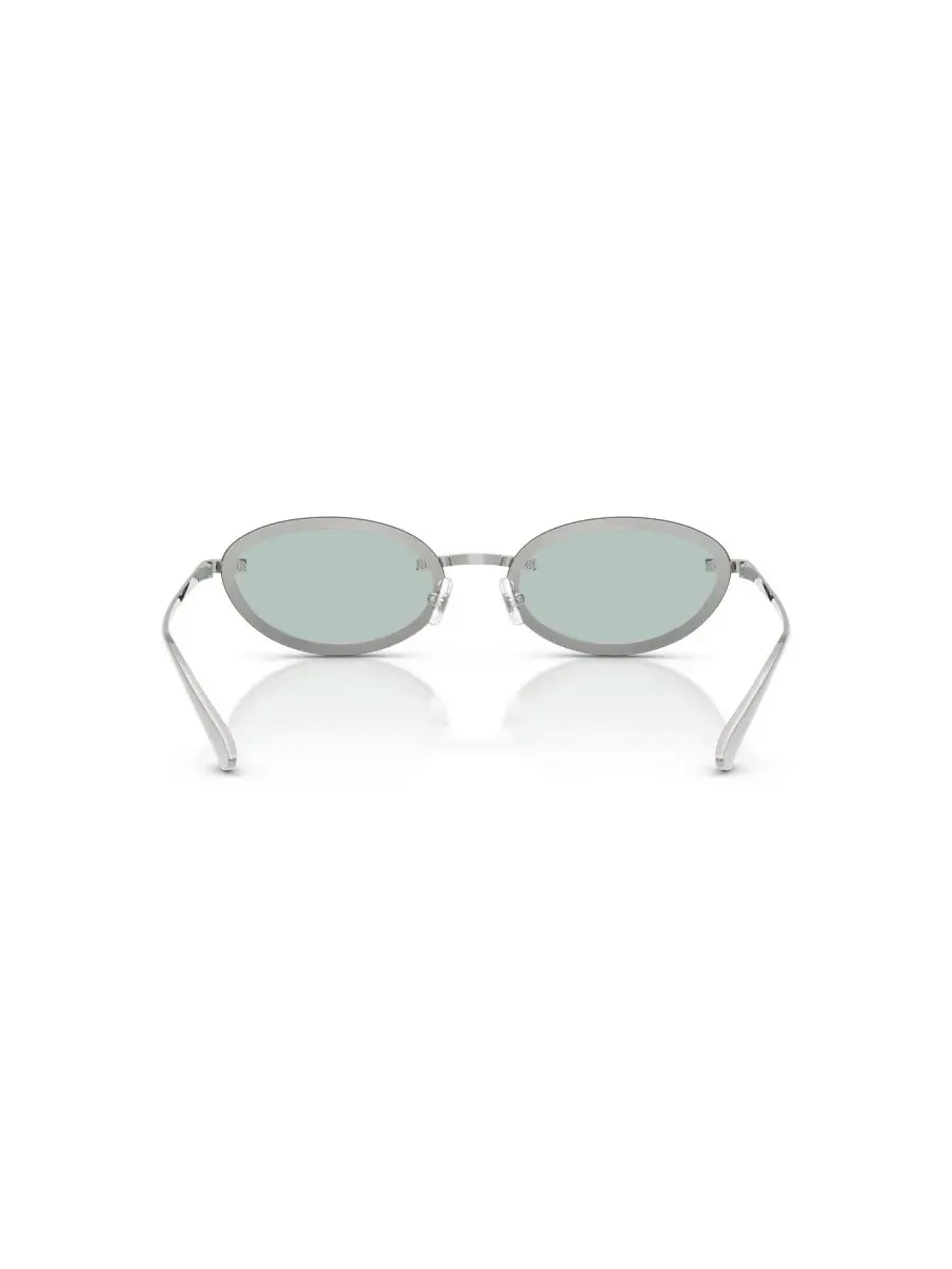 Женские овальные солнцезащитные очки, JC4020B Jimmy Choo — изображение 4 из 5, серебряный