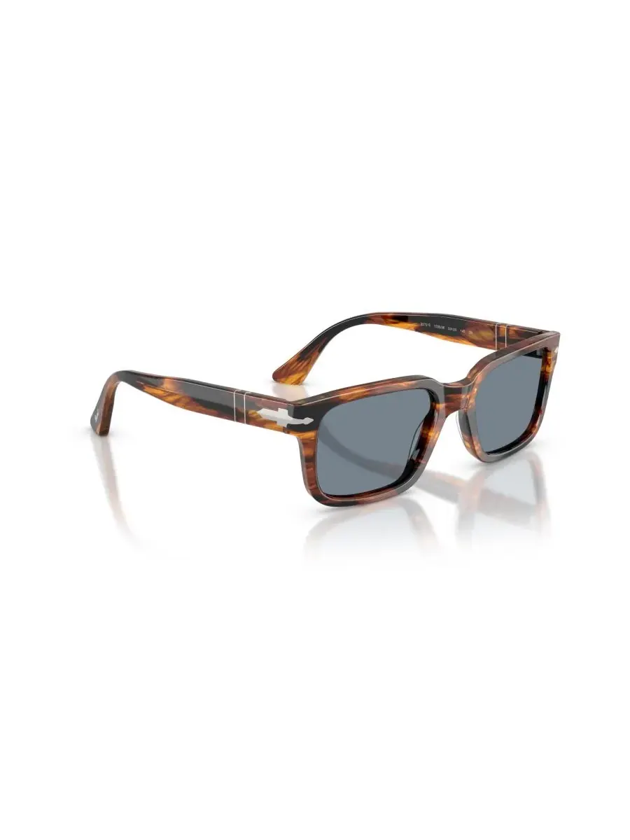 Мужские прямоугольные солнцезащитные очки, PO3272S Persol — изображение 5 из 7, коричневый